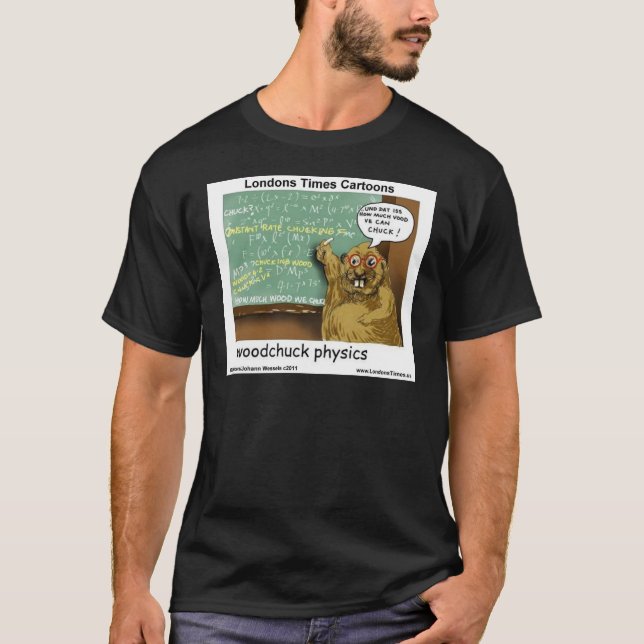 T-shirt Física de Marmota (Frente)