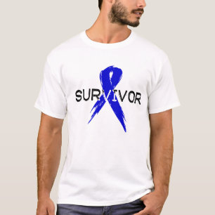 T-shirt Fita azul - sobrevivente