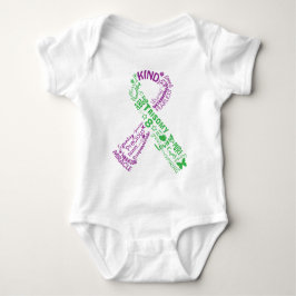 T-shirt Fita da consciência do Trisomy 8