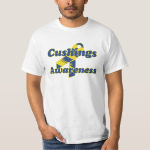 T-shirt Fita de Consciencialização dos Cushings