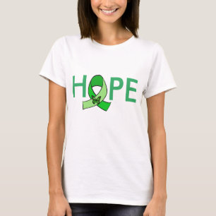 T-shirt Fita de Conscientização da Doença de Lyme "ESPERAN