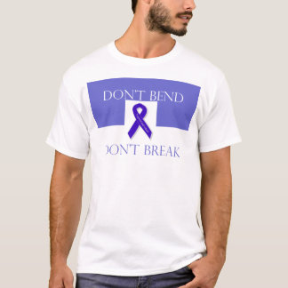 T-shirt Fita do índigo - a curvatura de Don't não quebra