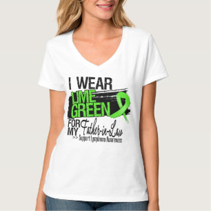 T-shirt Fita do linfoma para meu sogro