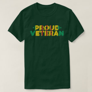 T-shirt Fita Veterana da Guerra do Vietnã, orgulhosa