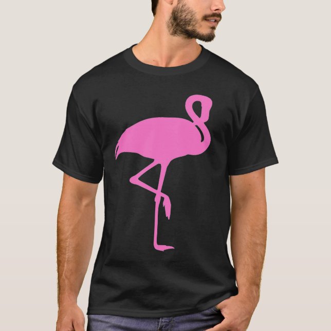 T-shirt Flamingo dos homens (Frente)