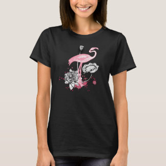 T-shirt Flamingo e Lotus