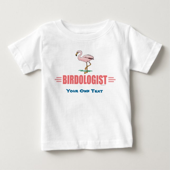 T-shirt Flamingo Engraçado (Frente)