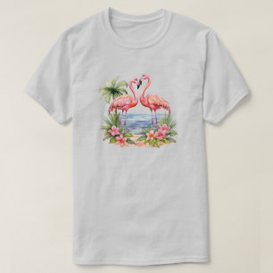 T-Shirt Flamingo Rosa
