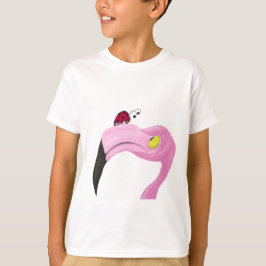 T-shirt Flamingo Rosa bonito