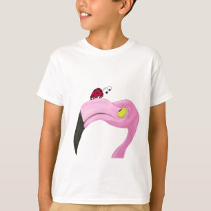T-shirt Flamingo Rosa bonito