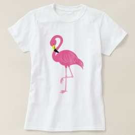 T-shirt Flamingo Rosa Quente