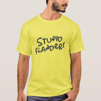 T-shirt Flanders estúpido