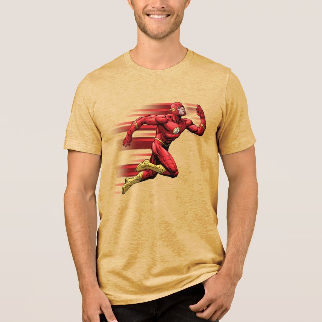T-shirt Flash em execução (Frente)