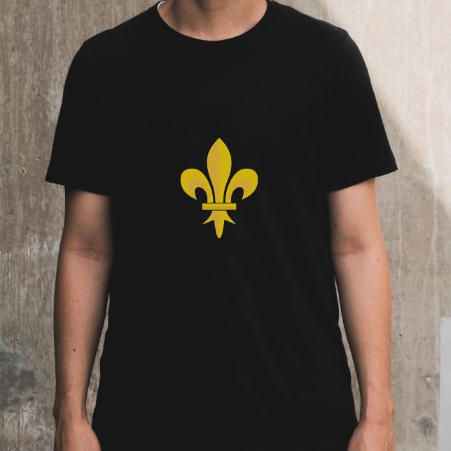 T-Shirt Fleur de Lis (Fleur de Lis Men's T-Shirt)