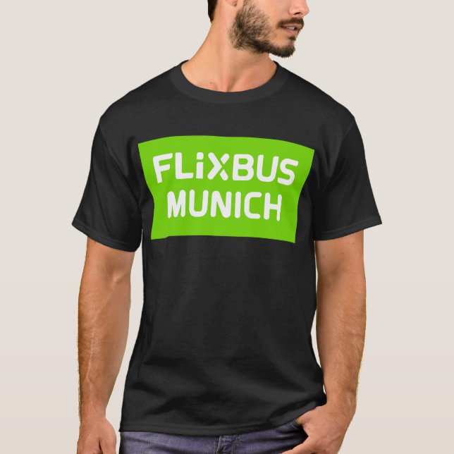 T-Shirt Flixbus Munique (Frente)