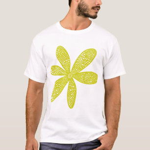 T-shirt Flor bonito - Verde-Banana