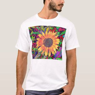 T-shirt Flor colorida, MaineShutterbug 2010