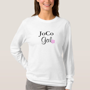T-shirt Flor Cor-de-rosa JoCo