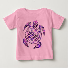 T-shirt Flor da Vida / Blume des Lebens - violeta da tarta