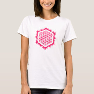 T-shirt Flor da vida - Lotus flor
