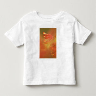 T-shirt flor de castanha-da-índia abstrata de Savannah Geó