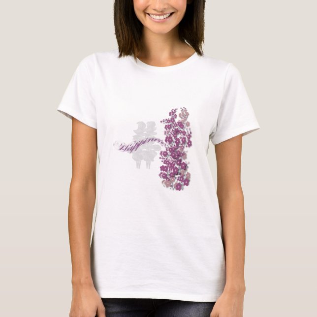 T-shirt flor de cereja (Frente)