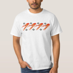 T-shirt flor de lis 2 dos lagostins