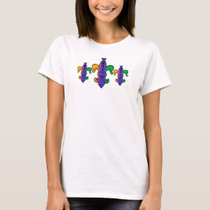T-shirt Flor de lis três