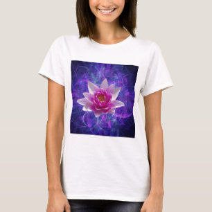 T-shirt Flor de lótus rosa e significado