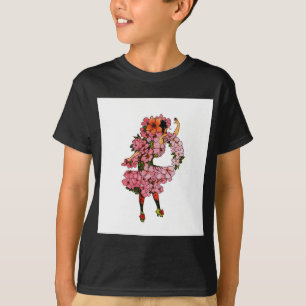 T-shirt Flor de Maçã