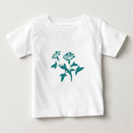 T-shirt Flor de Petúnia Estilizada