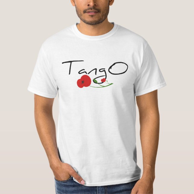 T-shirt Flor de Tango (Frente)