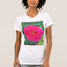 T-Shirt Flor Fuschia