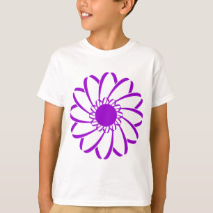 T-shirt Flor geométrica