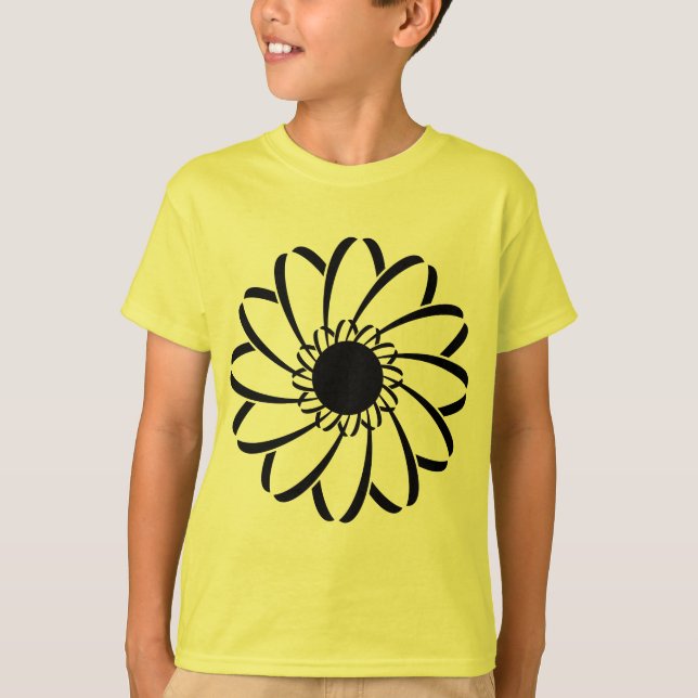 T-shirt Flor Geométrico (Frente)