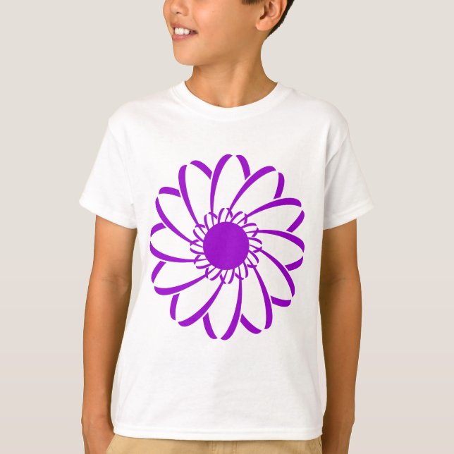 T-shirt Flor Geométrico (Frente)