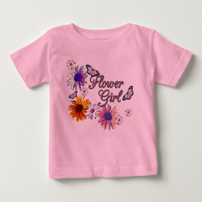 T-shirt Flor Girl (Frente)
