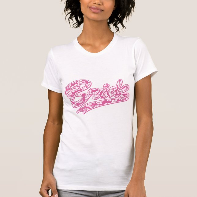 T-shirt Flor Havaiana da Noiva (Frente)