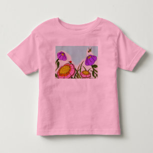 T-Shirt Flor Meadow Toddler Ringer