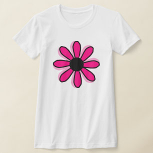 T-Shirt Flor Rosa