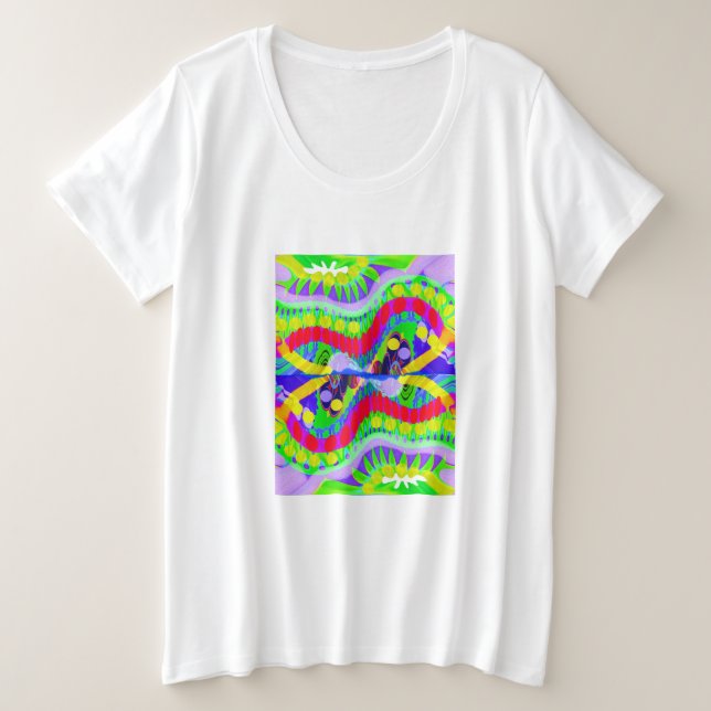 T-shirt Flora (Frente do Design)