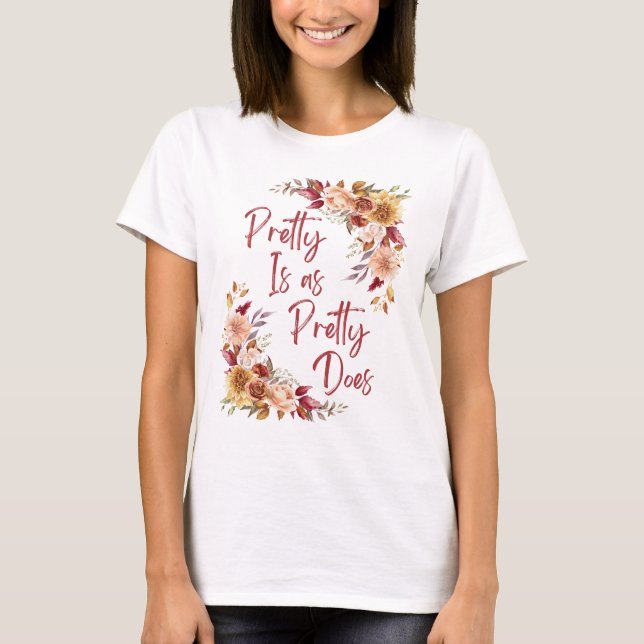 T-Shirt Floral do Sul Sass (Frente)