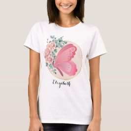 T-Shirt Floral Personalizado
