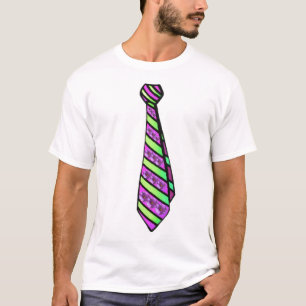 T-Shirt Floral Tie