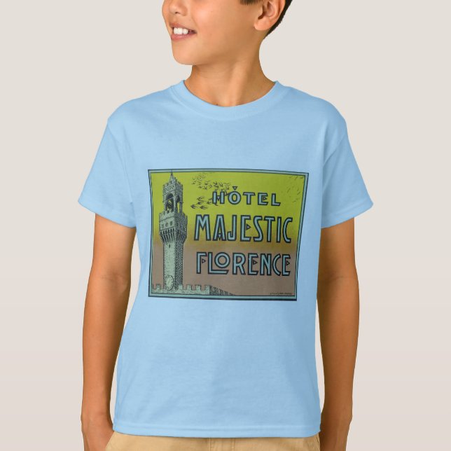 T-shirt Florença Majestosa Hotel (Frente)
