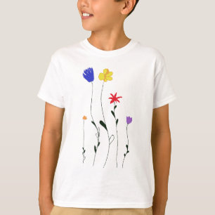 T-shirt Flores