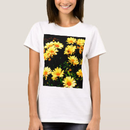 T-shirt Flores Amarelas