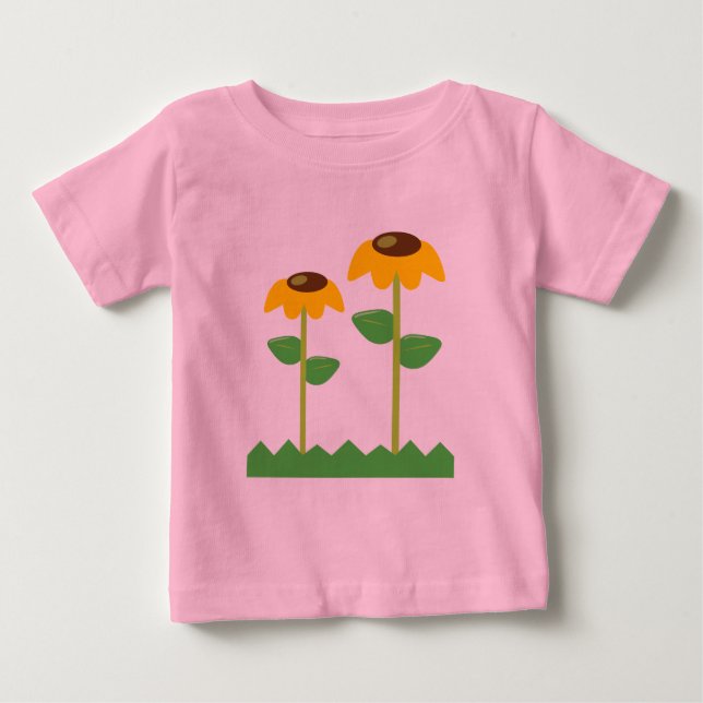 T-shirt Flores Amarelas (Frente)