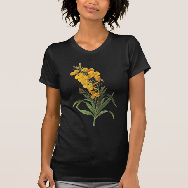 T-shirt Flores amarelas, Pierre Joseph Redouté (Frente)