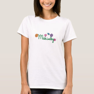 T-shirt Flores de Mckinley